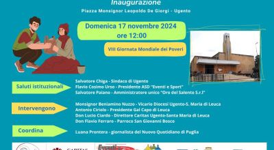 INAUGURAZIONE DELLA MENSA SOLIDALE DELLA PARROCCHIA SAN GIOVANNI BOSCO ...