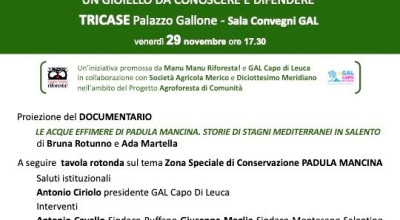 INCONTRO PUBBLICO ZSC PADULA MANCINA - UN GIOELLO DA CONOSCERE E DIFEND...