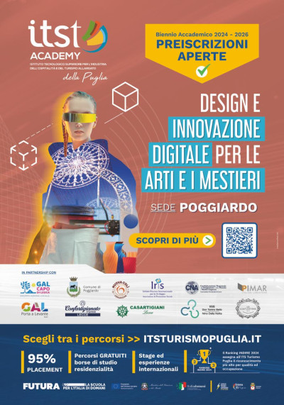 Design e Innovazione Digitale per le arti e i mestieri - Tecnico Superiore pe...